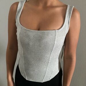 Knit Corset Top